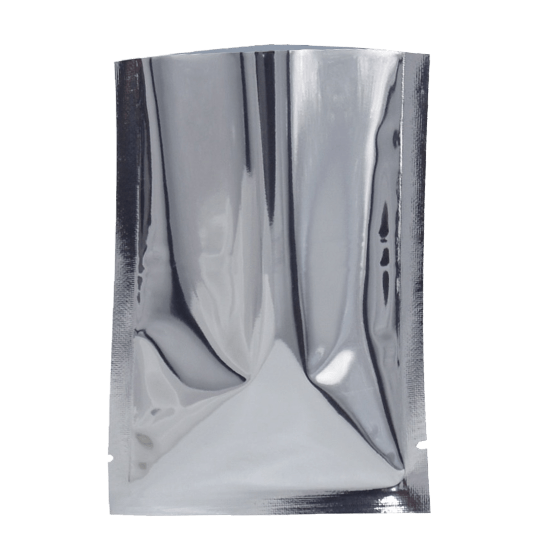 Bolsas metalizadas de base plateada para envasar al vacío 
